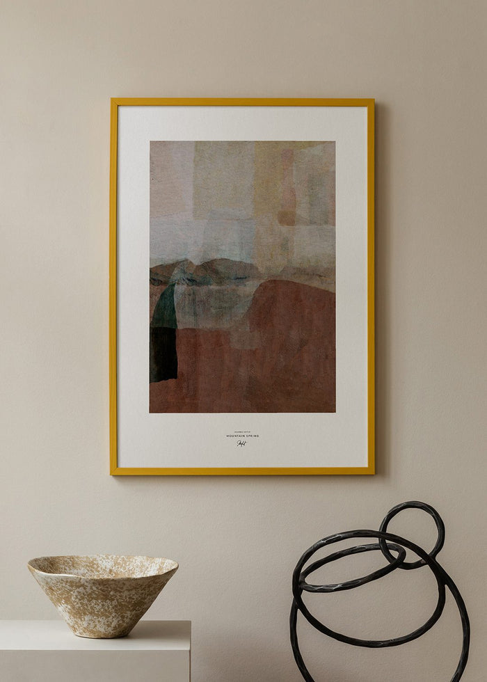 Yellow Wood Frame