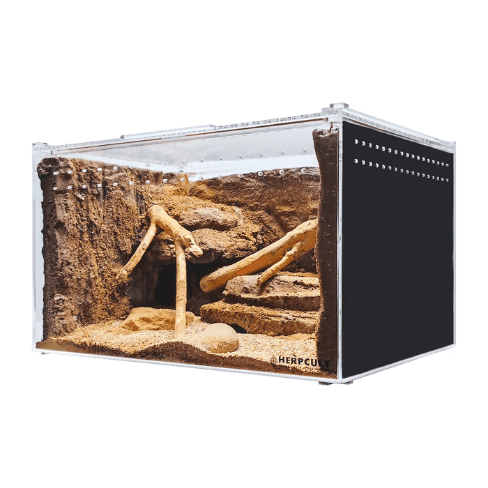 YKL50B HerpCult Acrylic Enclosure XLarge Clear Top 12" x16" x10":Jungle Bob's Reptile World
