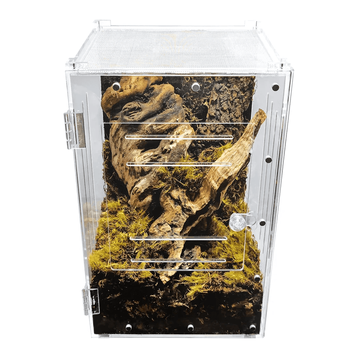 YKL80B-1 HerpCult Acrylic Enclosure Screen Top Large 10"x10"x16" 7 Gallon- STORE PICK UP ONLY:Jungle Bob's Reptile World