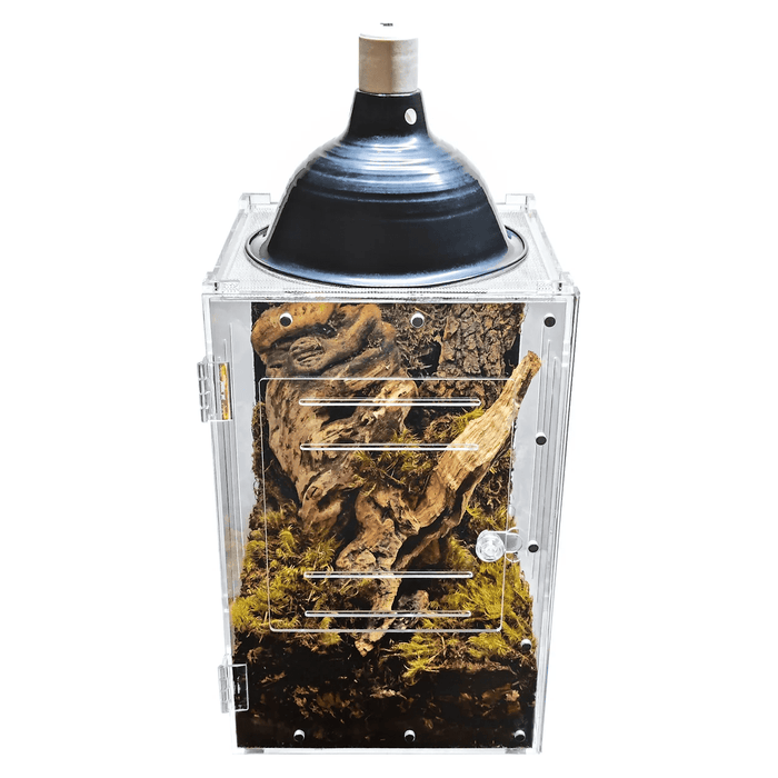 YKL80B-1 HerpCult Acrylic Enclosure Screen Top Large 10"x10"x16" 7 Gallon- STORE PICK UP ONLY:Jungle Bob's Reptile World