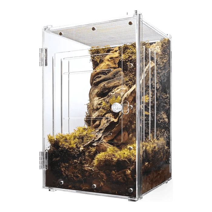YKL80B-1 HerpCult Acrylic Enclosure Screen Top Large 10"x10"x16" 7 Gallon- STORE PICK UP ONLY:Jungle Bob's Reptile World